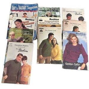 Vintage Sewing Books Multiple